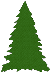 Download Tree Clipart Silhouette - Outline Fir Tree Silhouette Png