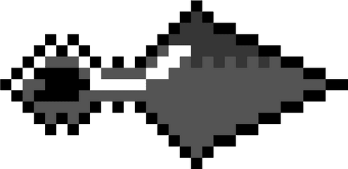 Shuriken - Shuriken Pixel Art Png