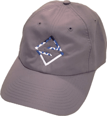 Gray Diamond Logo Hat - For Baseball Png