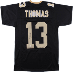 Michael Thomas Autographed New Orleans - Short Sleeve Png