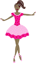 Tutu Clipart Transparent Background - Transparent Background Ballet Clipart Png