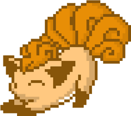 Vulpix - Pixel Art Vulpix Png