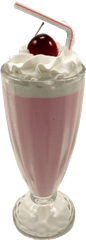 Milkshake Strawberry - Milkshake Png