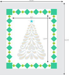 Png How To Make A Diamond Border - Christmas Tree