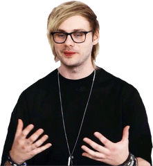 Download Michael Clifford Michaelcliford 5sos Freetoedit - Eyeglass Style Png