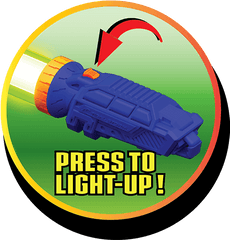 Tidal Storm Light - Up Blaster Fictional Character Png