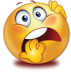 Scared Face Icon - Scared Emoji Transparent Background Png