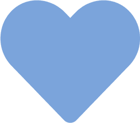 The Power Of Kindness - Blue Heart Gif Png