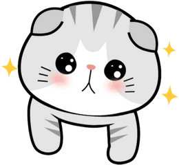 Gato Chibi Kawaii Cute Sonrojo Blush - Cute Anime Cat Png