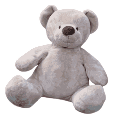 Toy Carnivoran Stuffed Png Clipart - Transparent White Teddy Bear Png