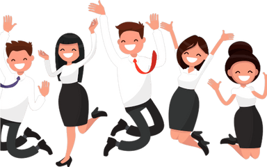 Employee Cartoon Bing Images Clipart - Cartoon Happy People Png