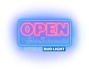 Open For Takeout Png Bud Light Logo