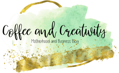 Mint And Gold Logo With Tagline Copy - Coffee And Creativity Calligraphy Png