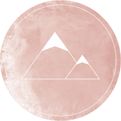 Modern Mountain Logo - Pink Mountain Logo Png