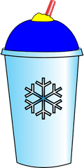 Slurpee Icee Cup - Slurpee In Transparent Cup Png