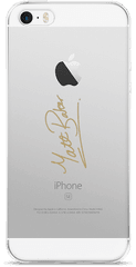 Signature Iphone Cover Matt Png Back