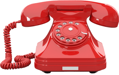 Telephone Red Transparent Png Clipart - Old Telephone Png
