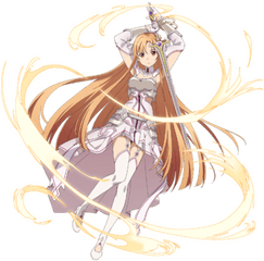 Sword Art Online Asuna Yuuki Characters - Tv Tropes Goddess Of Creation Stacia Asuna Png