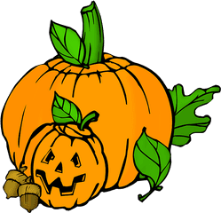 Happy Halloween Clipart - Jack O Lantern Clip Art Png