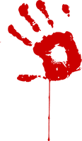 Print Hand Vector Bloody Free Download PNG HQ