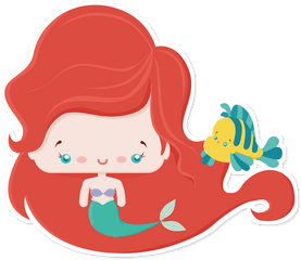 Mermaid Tail Silhouette Png - Pequena Sereia Baby Imagens Princess Ariel