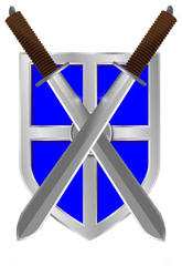 Sword Cross Png - Roman Sword And Shield Clipart 386967 Battle Sword With Shield