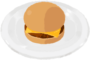 Food Items Michael Bridge Png Cheeseburger