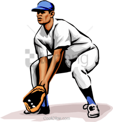 Baseball Player Clipart Png Image With T 403180 - Png Baseball Player Clipart