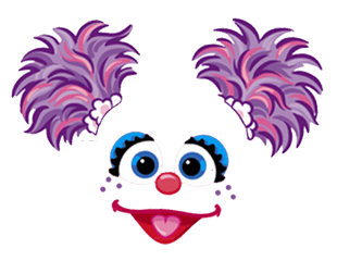 Elmo Head Png Picture - Sesame Street Abby Face