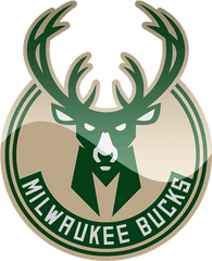 Milwaukee - Milwaukee Bucks 3d Logo Png