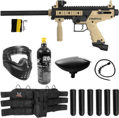 Top 9 Best Paintball Gun Package Kits - Tactical Paintball Guns Png