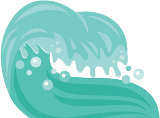 Wave Clipart Png - Illustration