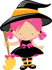 U2040halloweenu203fu2040 Halloween Iii - Cute Witch Clipart Png