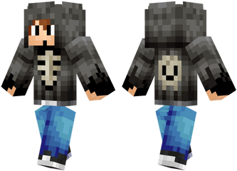 Skull Kid - Minecraft Skin Skull Boy Png