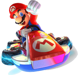 Mario - Mario Kart Png