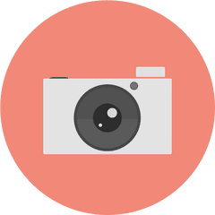 Cam Icon Png 7 Image - Camera Flat Design Png