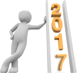 Happy New Year 2017 Greetings Messages Sms Quotes Garden - New Year Png