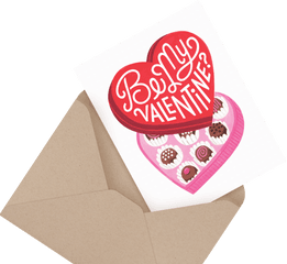 Valentines Day Cards Mailed For You - Girly Png