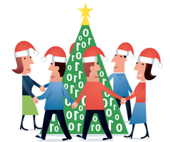 Christmas Tree Santa Claus Event Ornament For Themes - Free PNG