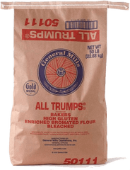 General Mills All Trumps High Gluten Flour Yoshoncom - 50 Lb Bag Of Flour Png