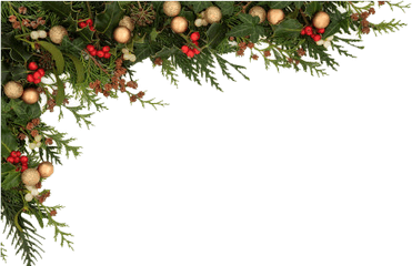 Holly Border Png Image - Christmas Border Png