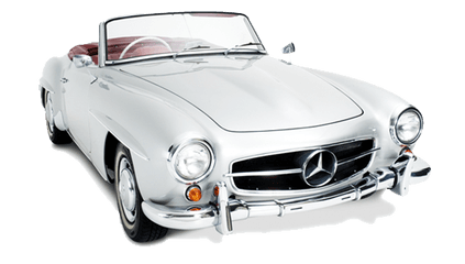 Mercedes Benz 190 Sl Png - Car Classic Png