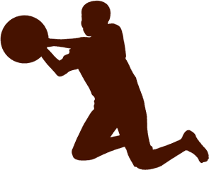 Transparent Png Svg Vector - NiÃ±o Jugando Basquet Png