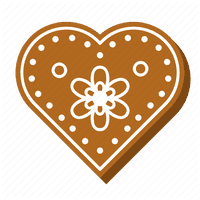 Heart Vector Cookie Free HQ Image - Free PNG