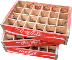 Coca Cola Boxes - Cola Free Png Images Plywood