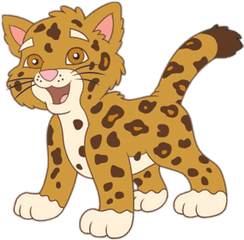 Cartoon Characters Go Diego Png - Bebe Jaguar Diego Go