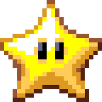 Art Symmetry Pro Symbol Star Falling Pixel - Free PNG