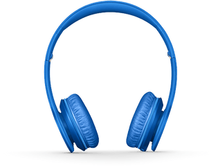 Beats Solo Hd - Head Phones Blue Hd Png