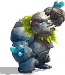 Download Hd Yt Hill Giant Action - Castle Clash Evolved Png Clash Of Clans Dragon Transparent