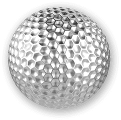 Download Silver Golf Ball Png Image - Silver Golf Ball Png